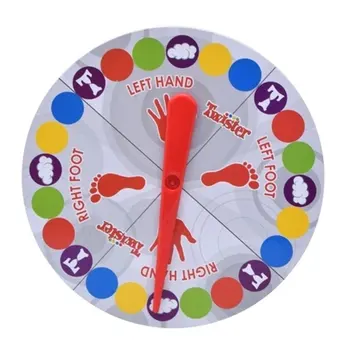 Corp clasic de Twister-joc de Interior Jucării în aer liber Joc Distractiv Răsucire a corpului Pentru Copii, Părinte-Copil Interactive de Grup Jucarie Cadou