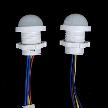 110/220v Mini LED Sensibil la Lumina de Noapte Casa Interior Exterior de Lumină în Infraroșu Senzor de Mișcare de Detectare Automată Senzor de Lumina Comutator