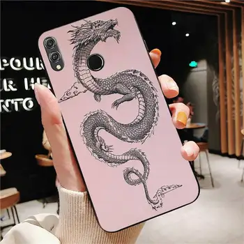 Yinuoda Dragon Cazul în care Telefonul Pentru Huawei Mate 30 Pro P20 P30 P40 pro lite Y7 Y6 2019 caz pentru Onoare 8X 8A 10 20lite 10i