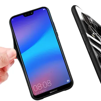 Frizerie Hair-Stylist instrumente Cazul în care Telefonul Pentru Huawei P30 Pro P20 P40 Lite E P Inteligente Z Y6 Y7 2019 Silicon Moale Capac Negru Couqe