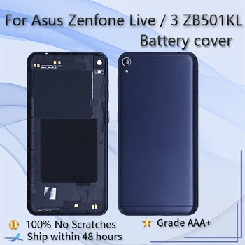 5.0 inch pentru ASUS Zenfone Live ZB501KL A007 schimbare capac Spate usa spate cutie de baterie cu buton lateral/lentilă de sticlă