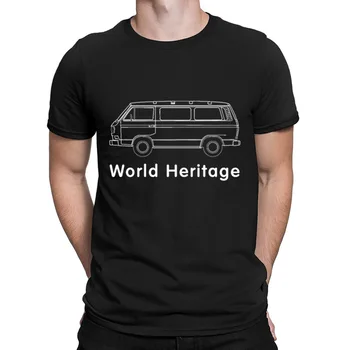 Vanagon T3 Patrimoniului Mondial Tricou Personalizat Tricou O-Gât Imagini Autentice De Vară Kawaii Tricou