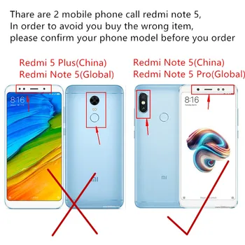 2 buc pentru Xiaomi Redmi Note 5/ Nota 5 Pro aparat de Fotografiat Lentilă de Sticlă din Spate aparat de Fotografiat Lentilă de Sticlă de Înlocuire Reparare Piese de Schimb cu Lipici