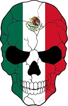 SCHELETUL OSOS DIAVOLUL ZOMBIE MONSTRU MEXIC PAVILION DECAL COOLER NOTEBOOK ELICOPTER, MOTOCICLETA VAN SUV