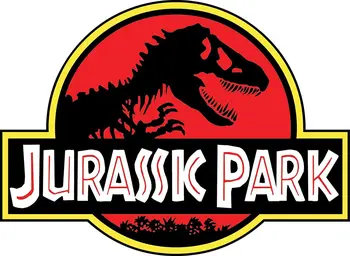 Colorate Jurassic Park Autocolant Decal Vinil Safari Dinozaur Mare 13cmx13cm
