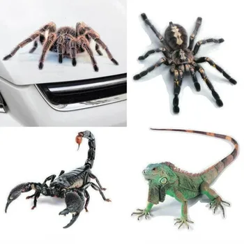 Masina 3D Autocolant Animale Bara Spider Scorpioni Auto-styling Decal Autocolant Masini Motociclete Auto Accesorii