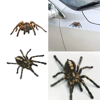 1buc/2 buc 3D Spider Autocolant Amuzant Masina Cap Coada Personalitate Spider Autocolante, Decal Decor DIY Decorare