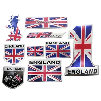 Anglia Flag Autocolante Auto United Kindom Emblema marea BRITANIE Insigna Decal Pentru BMW, Audi, Kia, Ford, Nissan, Toyota, Honda Lada Opel Auto Styling