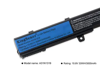 KingSener Coreea de Celule A31N1319 A41N1308 Bateriei pentru ASUS X451 X551 X451C X451CA X551C X551CA X551M X551MA A31LJ91 0B110-00250100