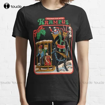 Distracție Cu Krampus Clasic T-Shirt Femei Tricouri Personalizate Aldult Teen Unisex Digital de Imprimare Tee Cămașă de Moda Amuzant Noul Xs-5Xl