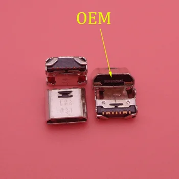 50pcs mufa Micro USB conector încărcător Port de Încărcare pentru Samsung Galaxy Core Prim G360 G361F Tab E T560 T561 T116 T580 T585