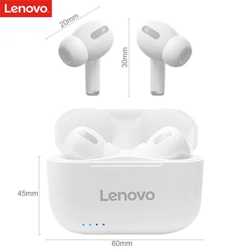 Original Lenovo LP1s TWS Căști fără Fir Bluetooth Casti cu Microfon Reducere a Zgomotului Căști In-ear Căști Pentru Smartphone