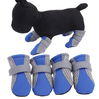 Pantofi caine Anti-derapare Labă de Câine Protector Pantofi Sofe Singura Companie Adidași Respirabil Impermeabil Cizme de Aprovizionare pentru animale de Companie Câine Consumabile