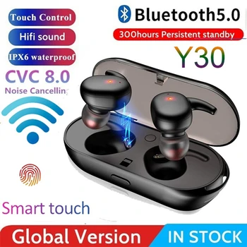 Amprente Touch Bluetooth 5.0 Căști Wireless 4D Căști Stereo Activ de Anulare a Zgomotului Căști Wireless Gaming Headset