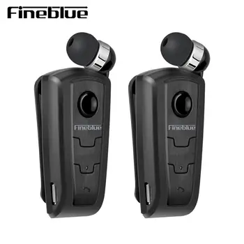 2 BUC FineBlue F910 Căști fără Fir Bluetooth Driver Cască Apeluri Reamintesc Vibrații Purta Clip Sport Funcționare Căști cu microfon