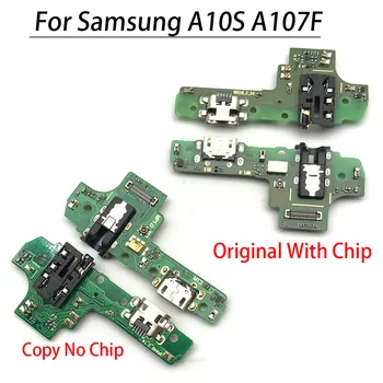 Pentru Samsung Galaxy A10S A107F Conector Dock Încărcător Micro USB Port de Încărcare Cablu Flex Placa Cu Microfon Piese de schimb