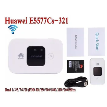 NEW Europe Versiunea Huawei 4G LTE Cat4 E5577cs-321 Modem Mobile Hotspot wifi Router Wireless huawei E5577-321 Baterie de 3000mAh