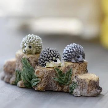 5pcs Arici de Gradina Zână Miniaturi Micro Peisaj Bonsai Plante de Gradina Decor DIY Meșteșug Ornament Decor Acasă Accesorii