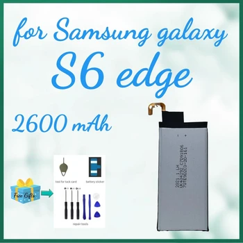 2600 mah S 6 edge Baterie pentru Samsung galaxy s6 edge Acumulator Original pentru Samsung s6 edge Baterie Original g925f EB-BG925ABE/ABA
