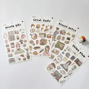 Kawaii Fata Viață Minunată Călătorie de Papetărie Autocolant DIY Scrapbooking Planificator jurnal Jurnal Decorative Mână Cont Ins Sticke
