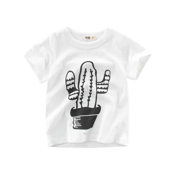 Cactus De Vara Tricou Pentru Baieti Copilul Copil Topuri Fete Tricou Din Bumbac Tricou Copii Haine Pentru Copii De Calitate