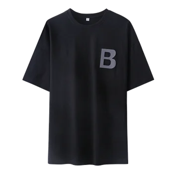 Vara T-shirt Harajuku Supradimensionate tricouri Femei Culoare Solidă 95% Bumbac Moda coreeană Fete Teuri Liber Moale Topuri Negru Albastru