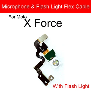 Autentic Microfon Cablu Flex Pentru Motorola Moto X Forța XT1580/Droid Turbo 2 xt1585 Microfon Mic Flex Panglică Piese de schimb
