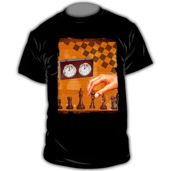 T-shirt cu șah design model 9