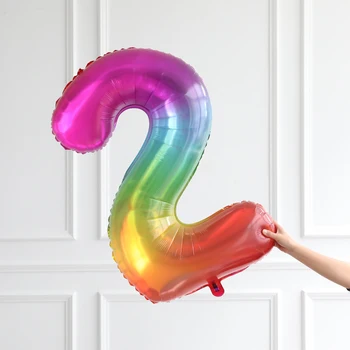 40inch jeleu Folie, Baloane cu Heliu Număr de Baloane Happy Birthday Party, Decoratiuni Copii Jucărie Cifre Nunta de Aer Globos