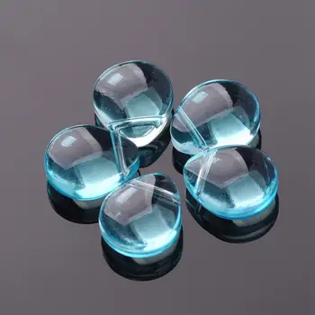 10buc 12x10mm Teardrop Forma de Petale de Cristal de Sticlă Vrac Margele Meserii de Top Forate Pandantive pentru Cercei Bijuterii a Face Meserii DIY