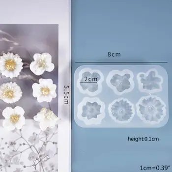Rășini Epoxidice Cristal Mucegai Flori Mici Decoratiuni de Turnare Mucegai Silicon Meserii DIY Bijuterii Instrumente