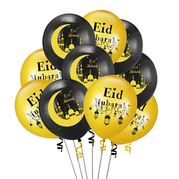 EID MUBARAK Ramadan decoratiuni Confetti Balon Luna DIY Fericit Baloane Pentru Ramadan Musulmane Islamice Partidul Decor Consumabile
