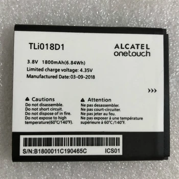 Original 1800mAh Tli018D1 Baterie Pentru Alcatel One Touch D5 Dual 5038x Pop 3 5015D / Pop 3(5) 5051A 5015D