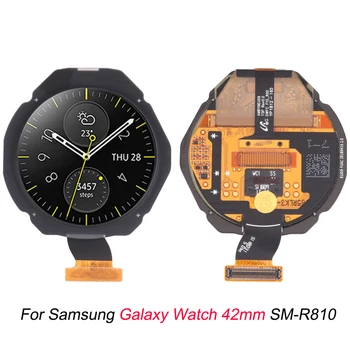 Înlocuire Ecran LCD si Digitizer Asamblare Complet pentru Samsung Galaxy Watch 42mm SM-R810 / Galaxy Watch 46mm SM-R800