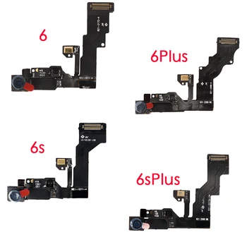 Plin Piese LCD Pentru iPhone 6G 6 Plus 6s 6sPlus Camera Frontală Button Acasă Cablu Flex Casca Cu Suport Set Complet Suruburi