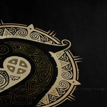Vikingii, Normanzii Ragnar 2021 New Sosire T-Shirt DRAKKAR Design Unic Tricou Crewneck Bumbac pentru Barbati Tricou