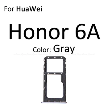 Tăvița Cartelei Sim Conector Titularul Slot Adaptor de Priza Pentru HuaWei Honor 6A 6X DLI-AL10 AL10A AL10B TL20 Micro SD Reader Container