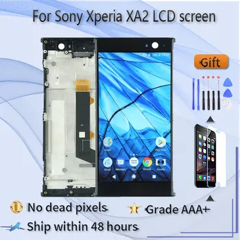 LCD Pentru Sony Xperia XA2 Înlocuire Ecran cu Rama touch sticlă,Pentru Sony XA2 H4113 H3113 H4133 H3123 Original Display LCD
