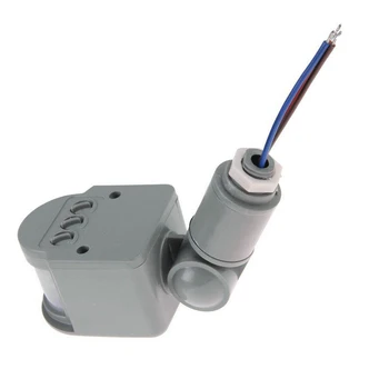 Senzor de mișcare Comutatorul de lumini în aer liber 220V AC Automat Infraroșu PIR Senzor de Mișcare Comutator Cu LED