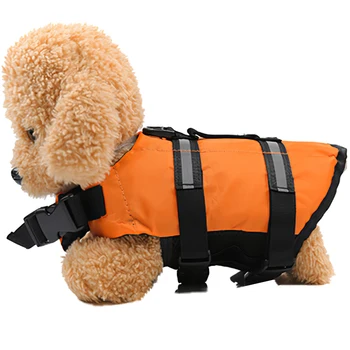 Animale De Companie De Costume De Baie Animale De Companie Vestă De Salvare Câine Îmbrăcăminte Respirabil Câine De Înot Haine Rezistente La Rupere, Vestă De Siguranță Cu Flotabilitate Cu Catarama