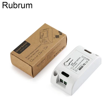Rubrum 433 MHz AC 110V 220V 1 CH Universal Wireless de Control de la Distanță Comutator RF Releu Modul Receptor Pentru Lampă cu Lumină LED, Ventilator ON/OFF