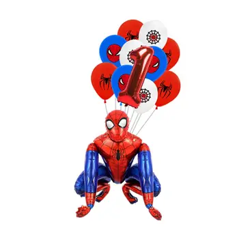 Spiderman Temă Petrecere de Aniversare Decoratiuni de Hârtie de Unică folosință Căni de Porțelan Nakpins Baloane pentru Copii Băieți Partidul Decor Consumabile