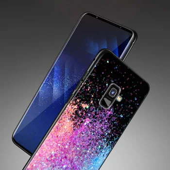 Culori Luminoase colorate Pentru Samsung Galaxy A9 A8S A8 A7 A6S A6 A5 A3 A750 Plus 2018 2017 2016 Stele Caz de Telefon