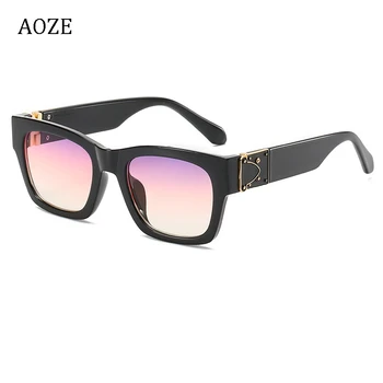 AOZE 2020 modern designer de moda pătrat stil vintage gradient de ochelari de soare se răcească unic fierbinte ochelari de soare brand oculos feminino