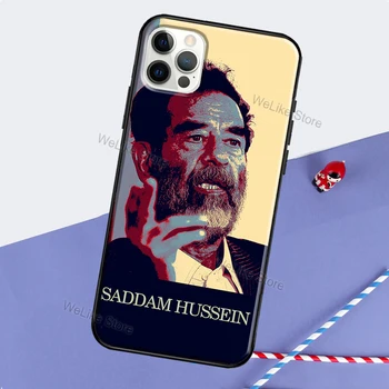 Saddam Hussein Telefon Caz Pentru iPhone 11 13 Pro Max 12 mini 6S 7 8 Plus X XS Max SE 2020 XR Acoperi Coque