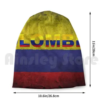 Columbia Culori Și Țara Căciuli De Imprimare Beanie Căciuli Pulover Capac De Protecție Confortabil Siguranță Distractiv De Carantină