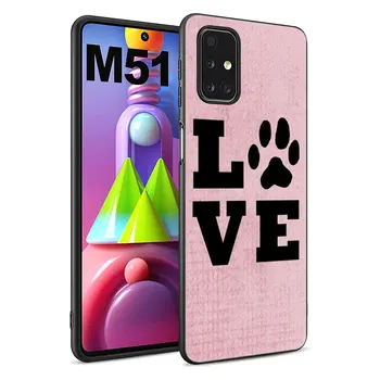 Mai buni prieteni labă de Câine Caz Pentru Samsung Galaxy M12 M11 M21 M02S M42 M30S M31S M40S M51 M32 M01 J2 Core J6 J8 2018 J4 Plus