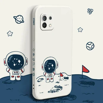 Steaua Astronaut Telefon Caz Pentru Xiaomi Mi 11 10T 10 lite 9T Nota 10 Redmi Nota 9 9M 8 8Pro 7 7Pro 9 9A K40 K30 Acoperita de Acoperire