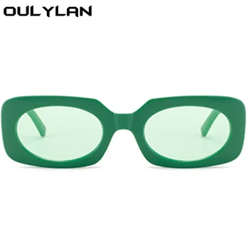 Oulylan Femei ochelari de Soare Patrati 2021 Brand de Moda Designer de Roz Ochelari de Soare pentru Barbati Bomboane de Culoare Tendință Y2K Ochelari Lady UV400