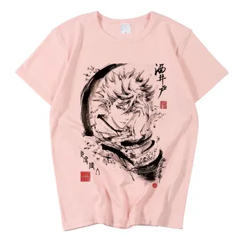 ID nou:a INVADAT Sakaido cosplay t-shirt Anime pictura de Cerneală barbati tricou de vara din bumbac Tricouri Topuri